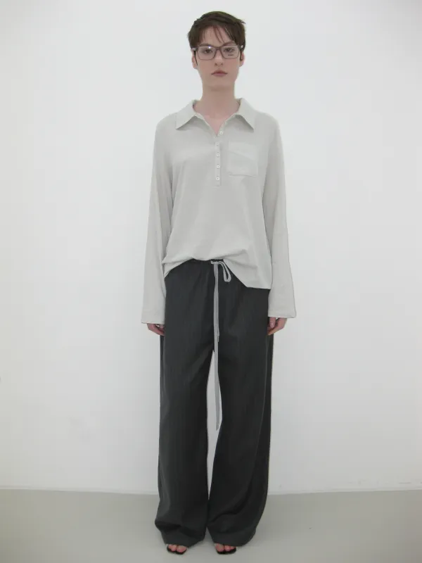 [SOLD OUT] POLO T-SHIRTS, LIGHT GRAY