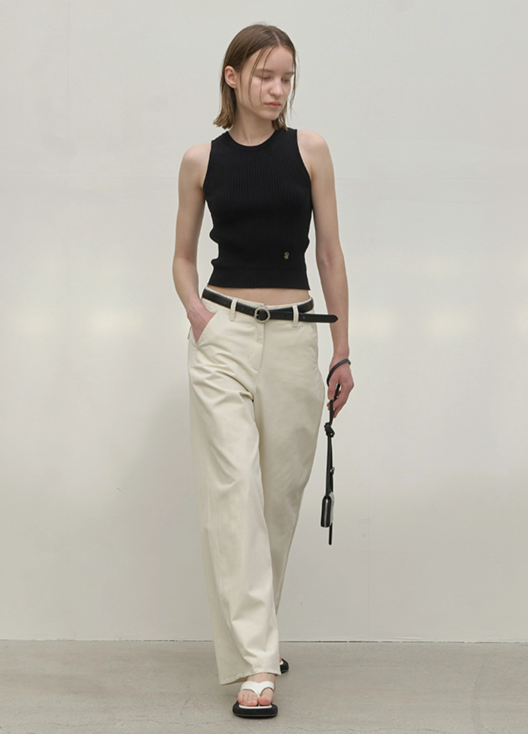 아뜰리에 나인 (PT-5555)ESSENTIAL STANDARD COTTON PANTS 상품 이미지 3