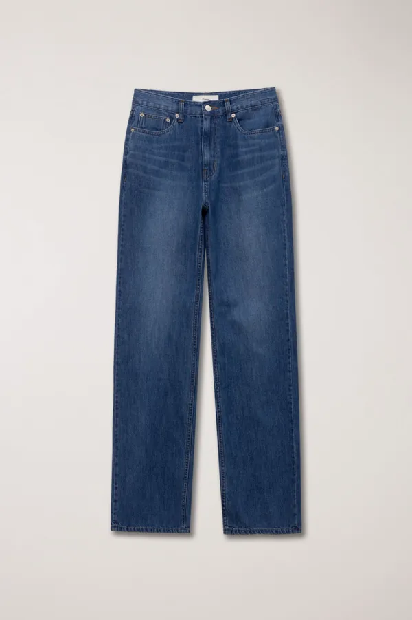 RELAXED SUMMER DENIM PANTS CLASSIC BLUE_UDPA6B223B3