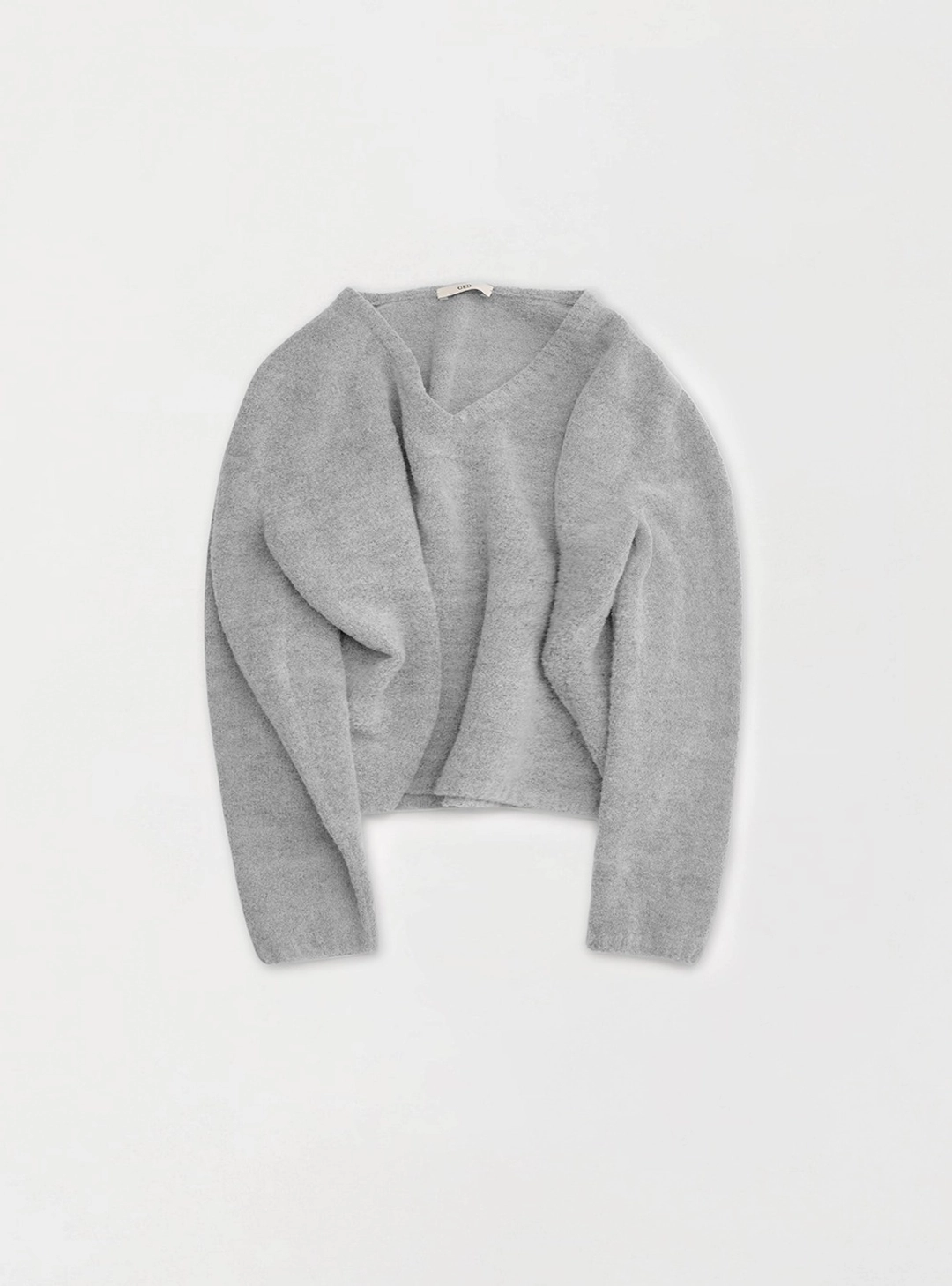 게드 SOFT WOOL PULLOVER - GRAY 상품 이미지 1