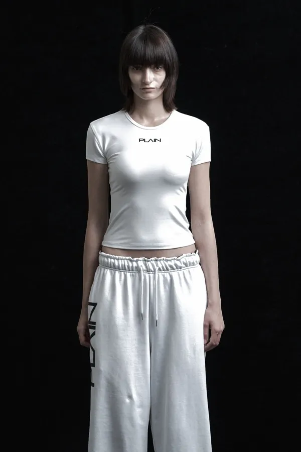 PLAIN BASIC SHORT SLEEVE WHITE