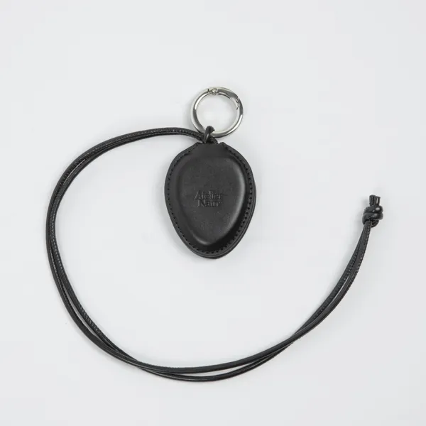 (Z-ETC-2719)ATELIER NAIN GOODS PEBBLE LEATHER MIRROR&SUNGLASS HOLDER