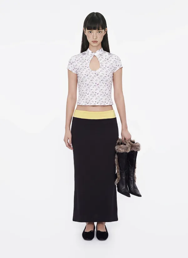 LAN VIOLET TOP