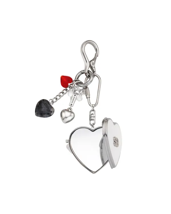 Heart Berry Keyring · 하트 베리 키링 / 실버
