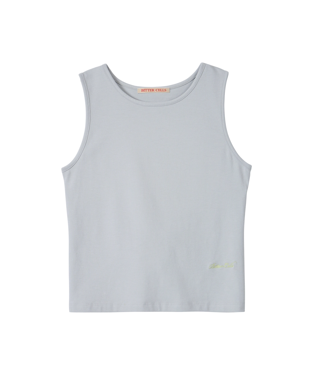 비터셀즈 Curved Backless Top-Light Grey 상품 이미지 1