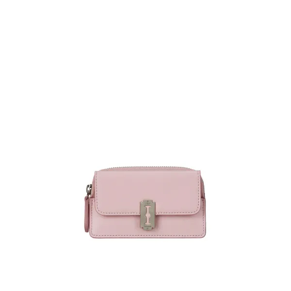 [아울렛] Perfec Slim Zipper Card Wallet (퍼펙 슬림 지퍼 카드지갑) Pale Pink