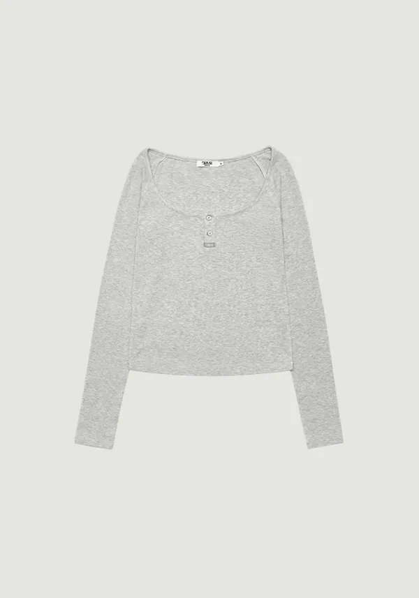 LIV HENRY NECK T-SHIRT