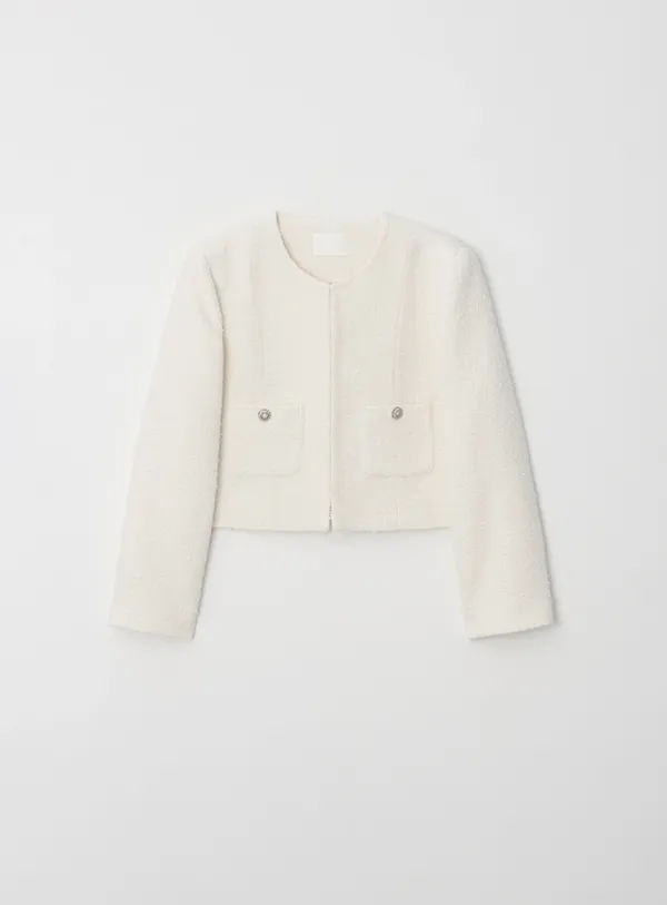 [2ND]Grace tweed jacket