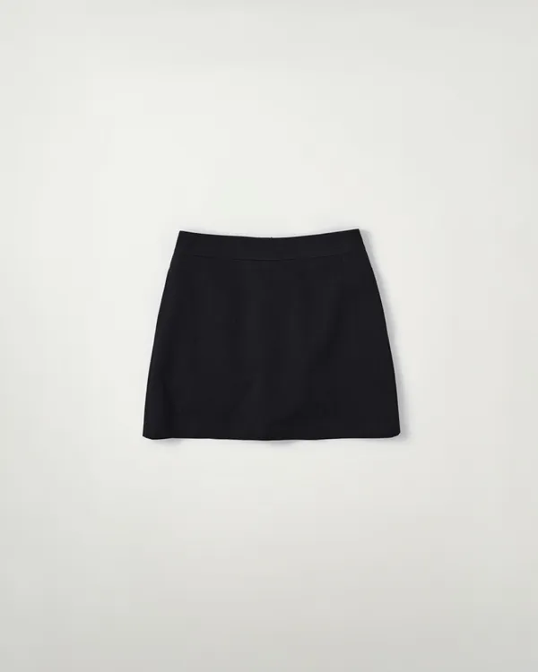 [10/21 순차배송] Classic Mini Skirt [CHARCOAL]