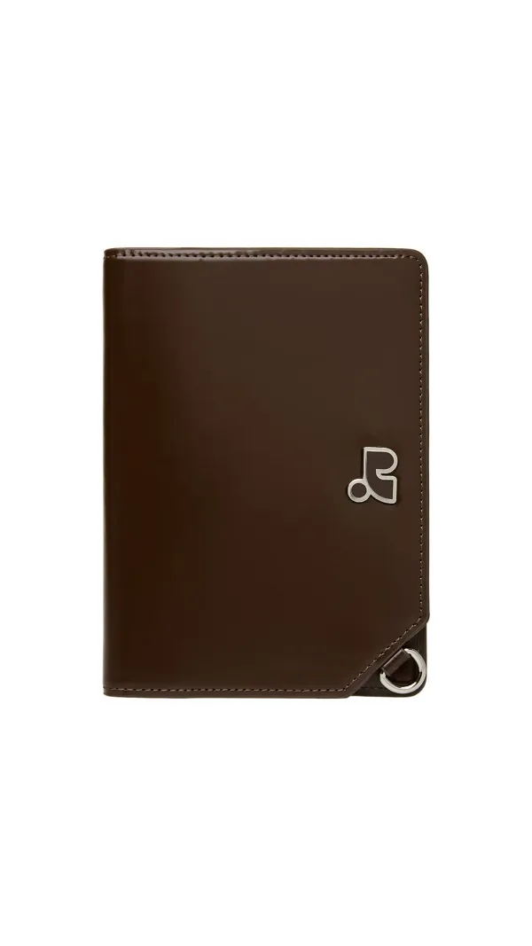 PASSPORT WALLET - DARK BROWN
