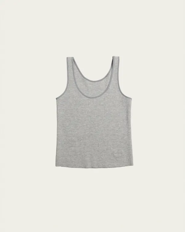 (2차) Dean Waffle Top - Gray