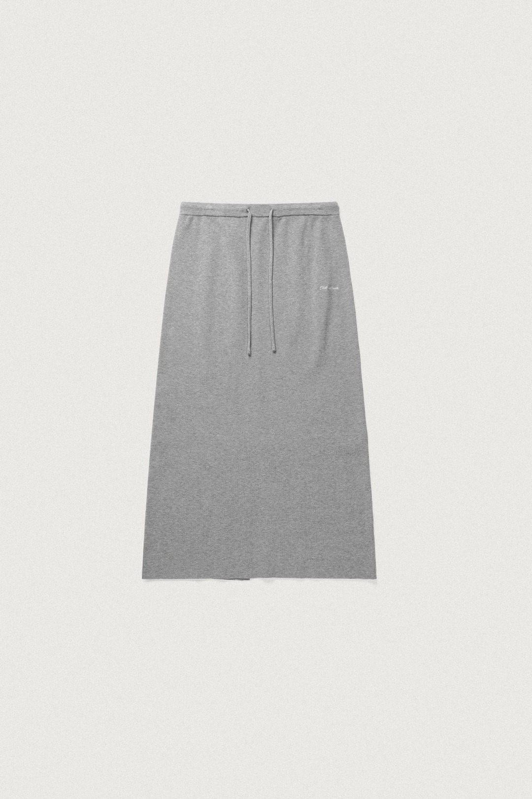 샤드라마 [2차 REORDER] FLOWING RIP LOUNGE SKIRT [GRAY] - Chat de Lama 상품 이미지 1