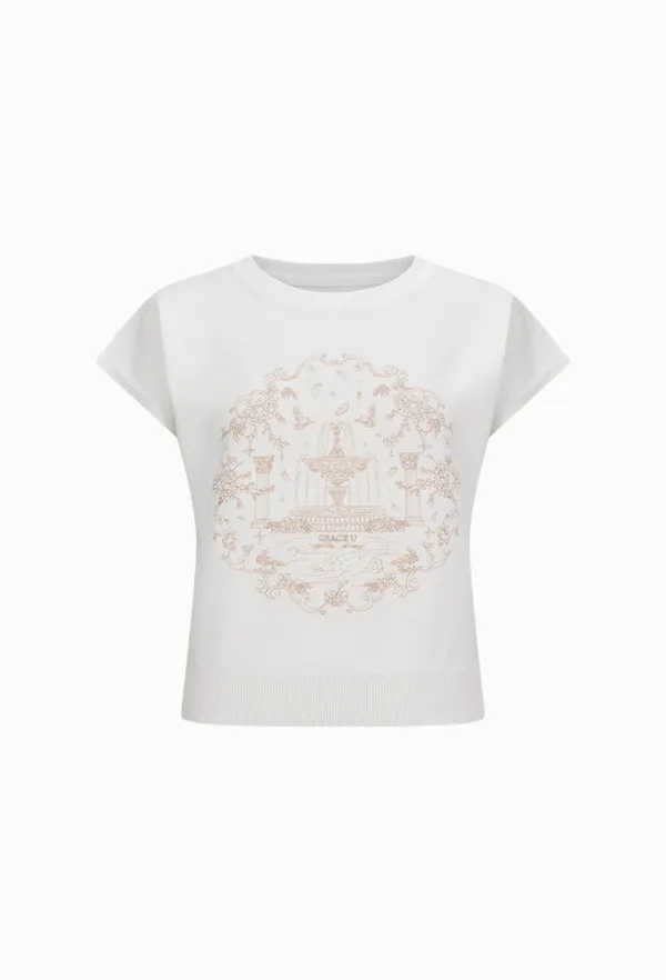 Miel Knit Top (Ivory)