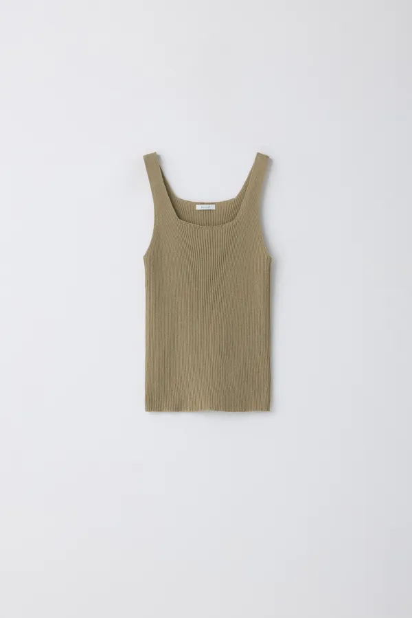 Burd Sleeveless_Mocha Latte