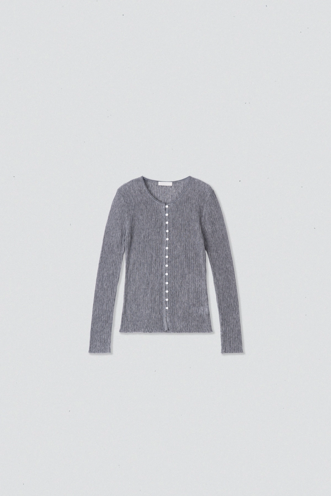 스앨더 35246_Multi-button rib knit cardigan 상품 이미지 1