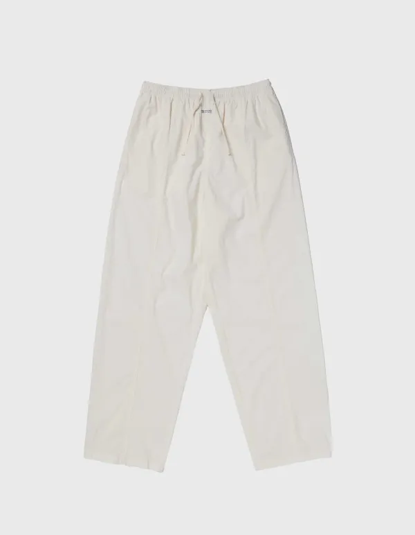 STRIPED JACQUARD BANDING PANTS / Ivory