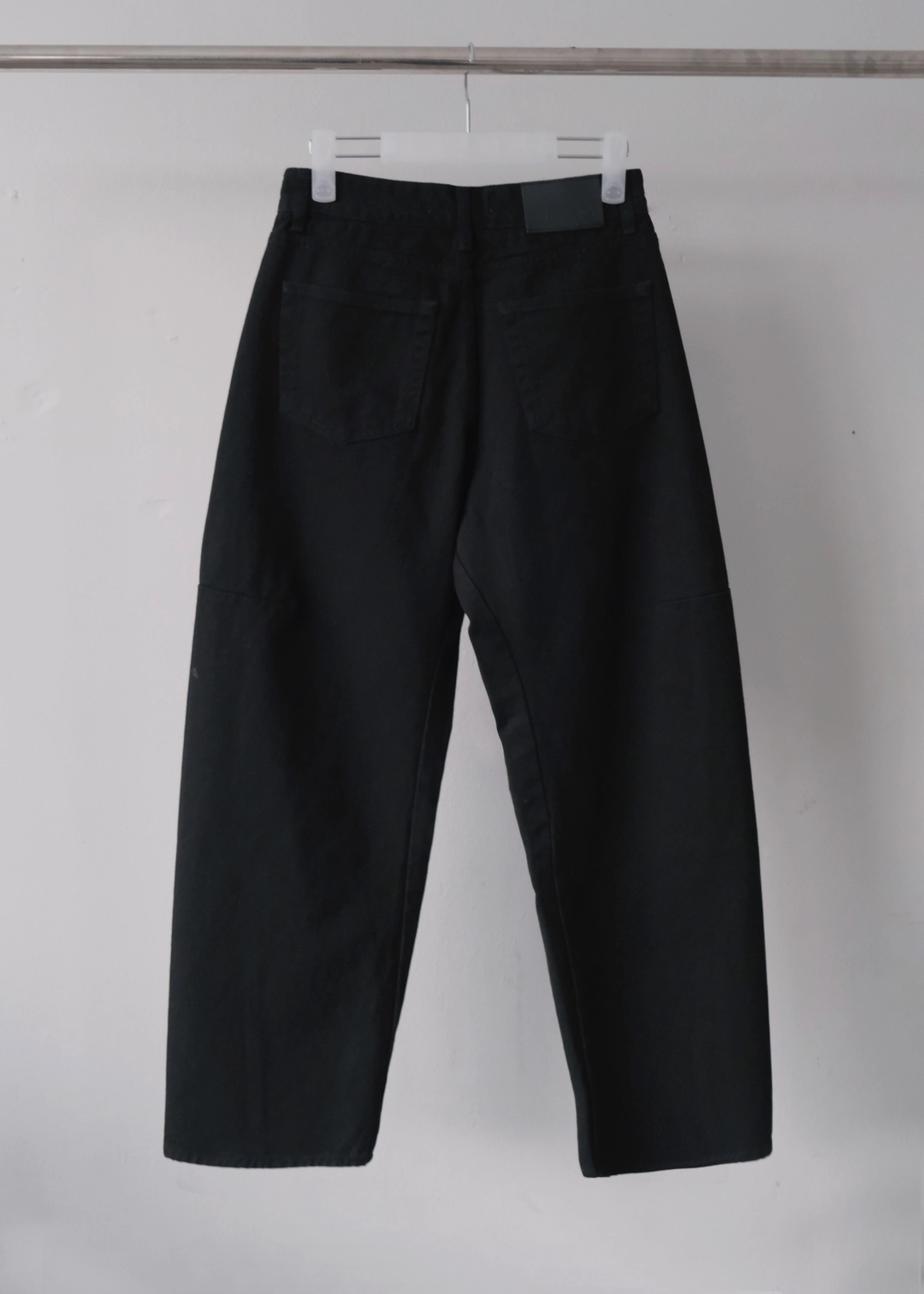 블루브릭 [기장선택] Round tomboy denim (black) 상품 이미지 2