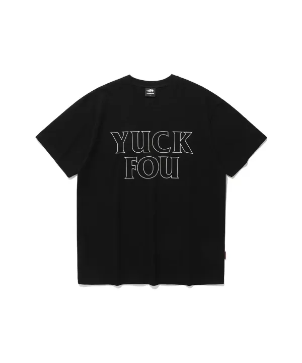 yuck fou tee[black]