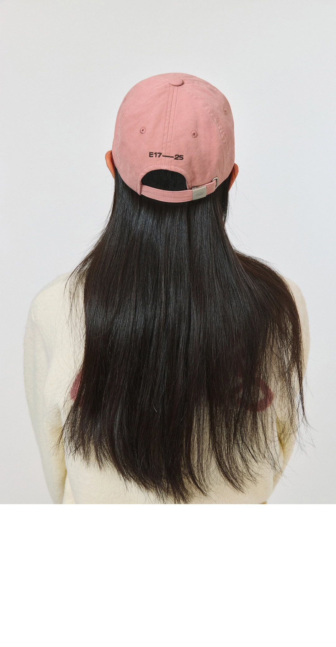 이미스 WASHED TWO TONE BALL CAP-PINK 상품 이미지 2