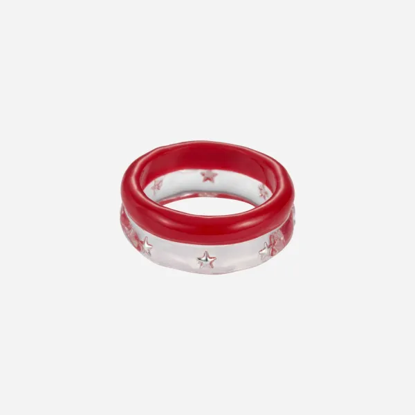 rogue two track ring-red