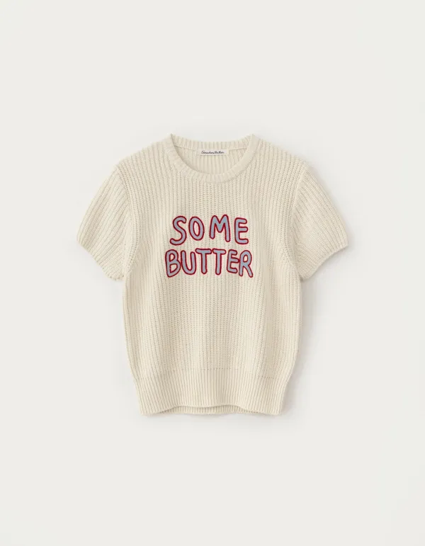 Bello Cotton Half Knit - Ivory