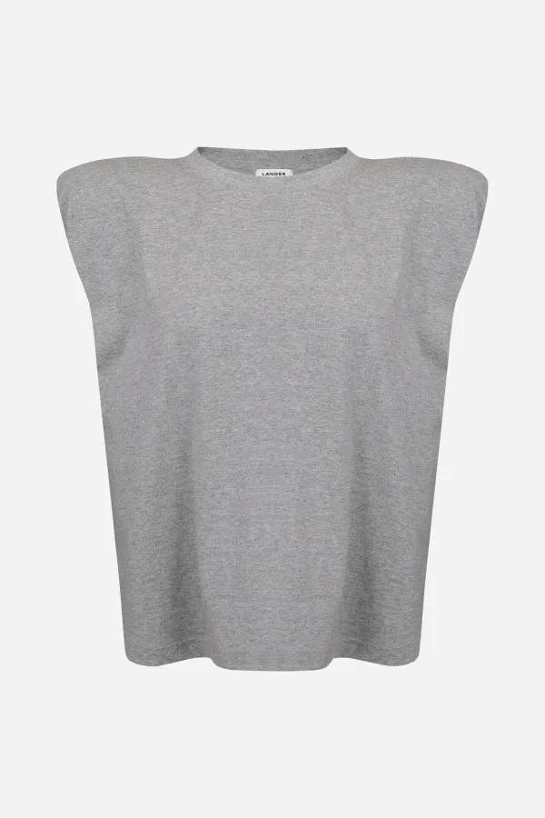 25SS seasoning padded sleeveless top