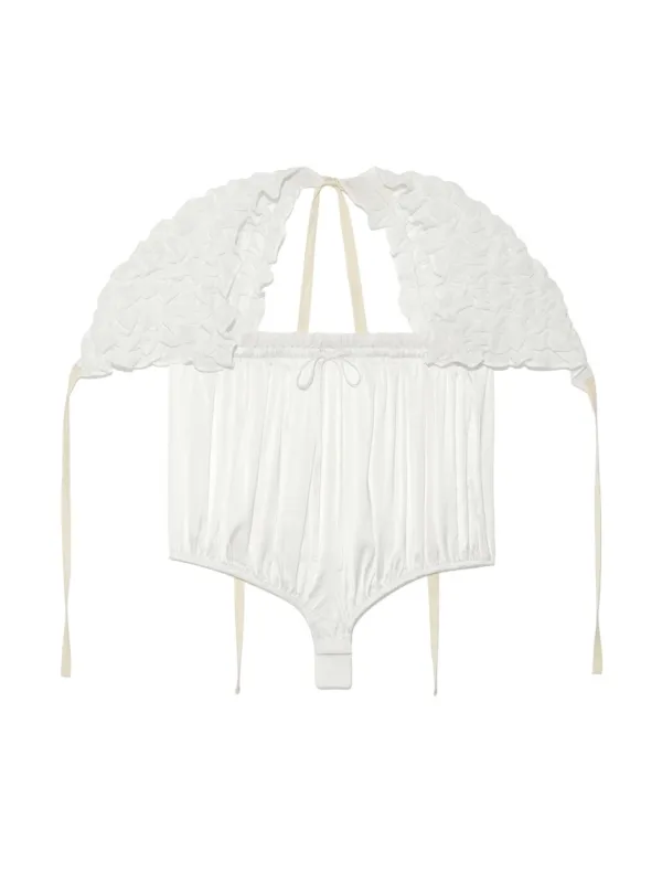 POPPY BALLOON TOP (WHITE)