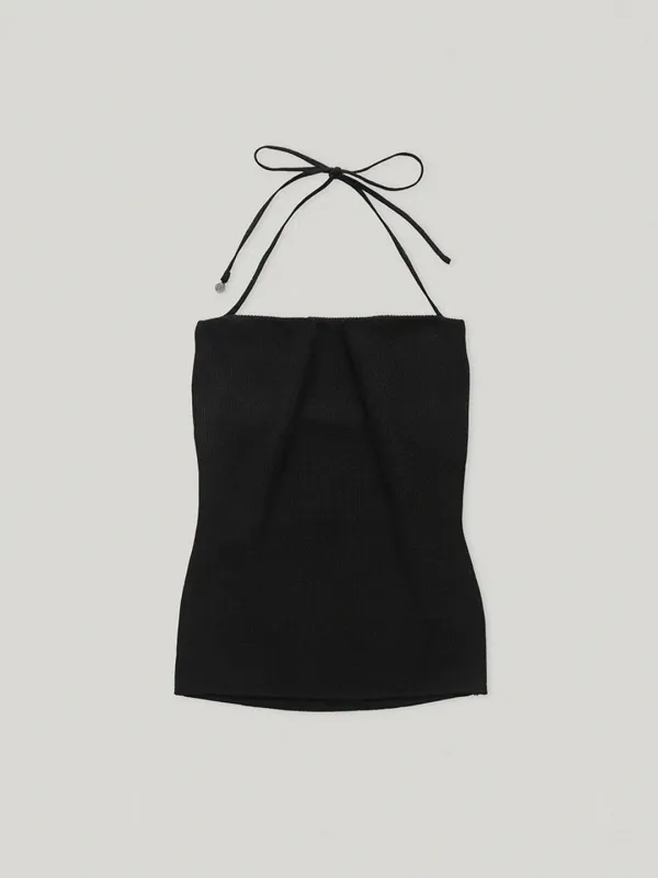 Poppie Knit Top Black (2nd)