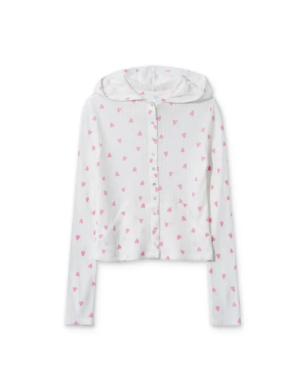 Calling Cupid Hoody Cardigan