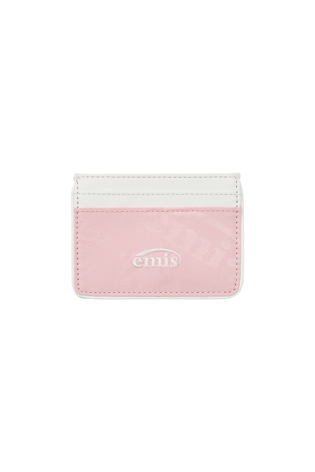 이미스 LOGO JACQUARD WALLET-PINK 상품 이미지 1