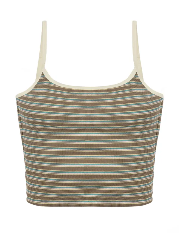 ROBIN SWIM TOP_BROWN