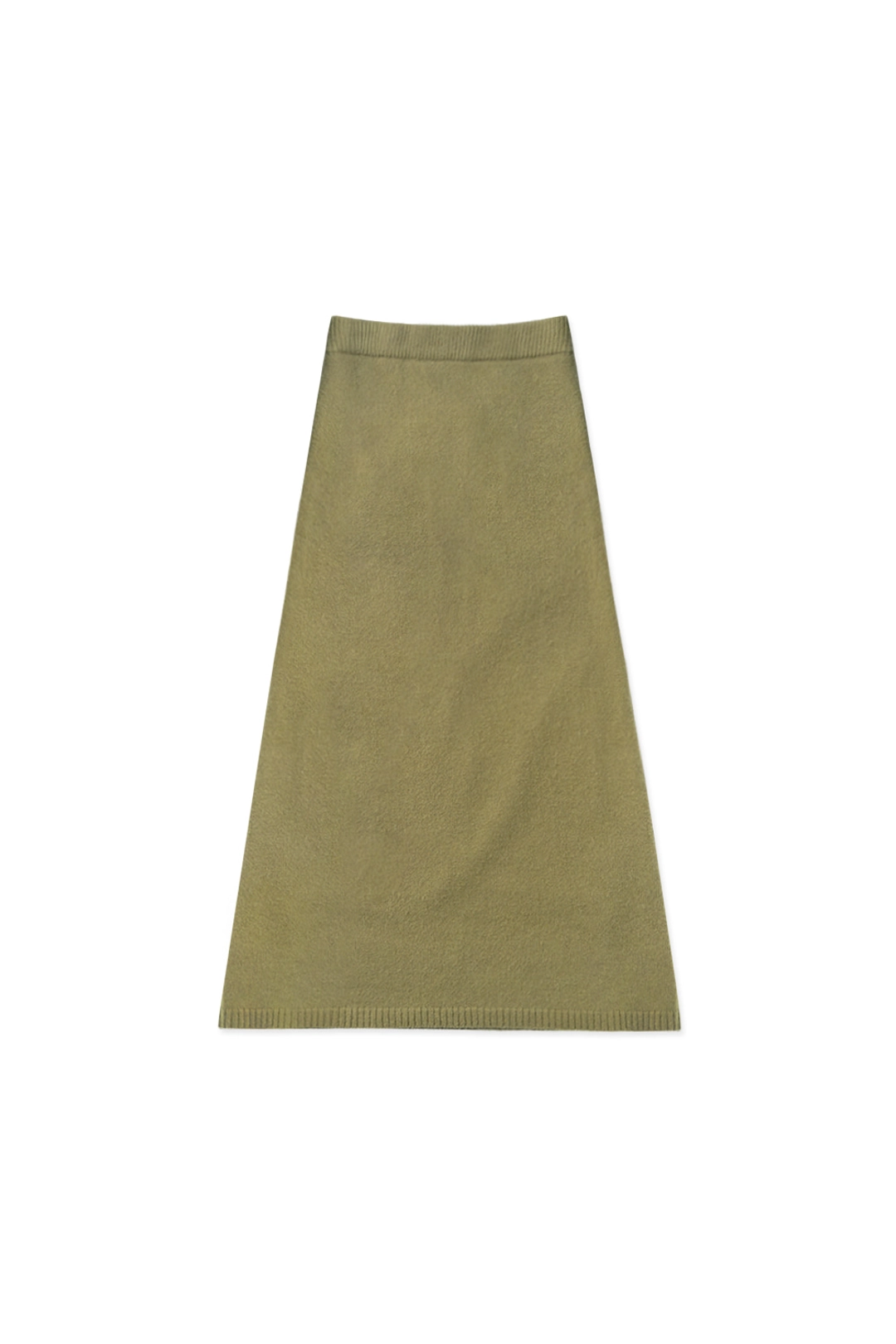 위드아웃썸머 Raccoon knit skirt_olive 상품 이미지 3