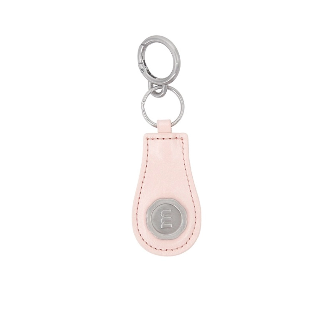 미닛뮤트 m silver logo keyring - soap pink 상품 이미지 2