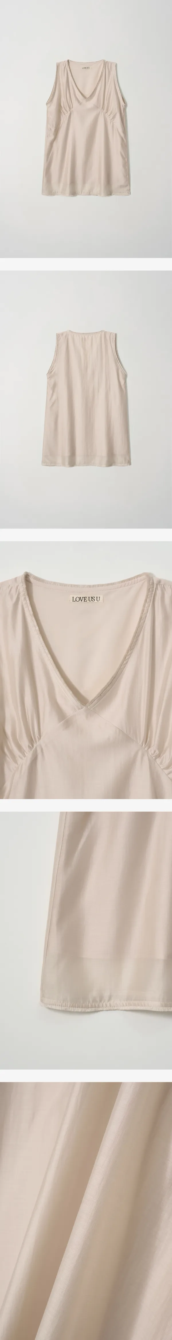 Tessel Modern Dress (Cream Beige)