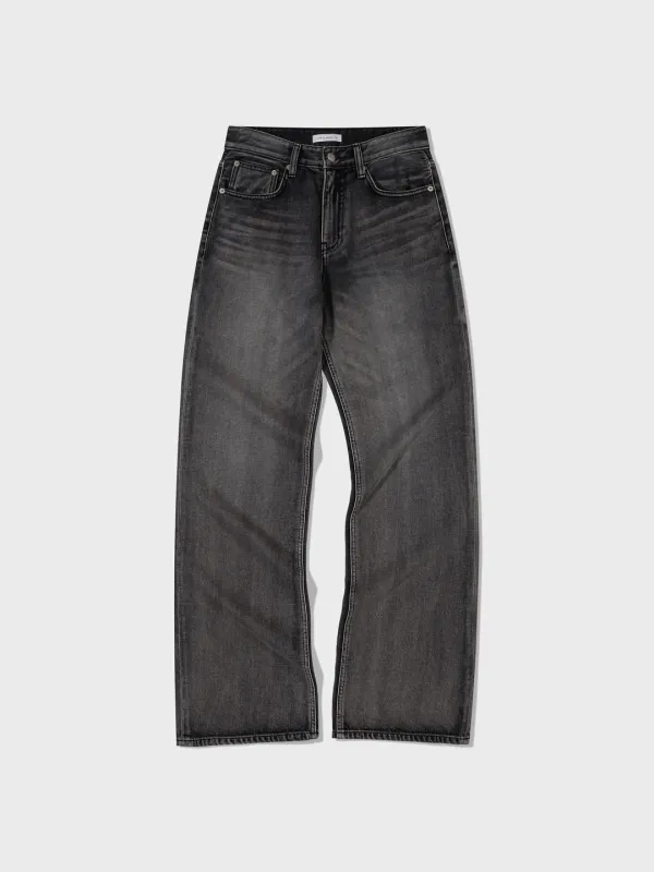 Relaxed Fit Jeans_Grey