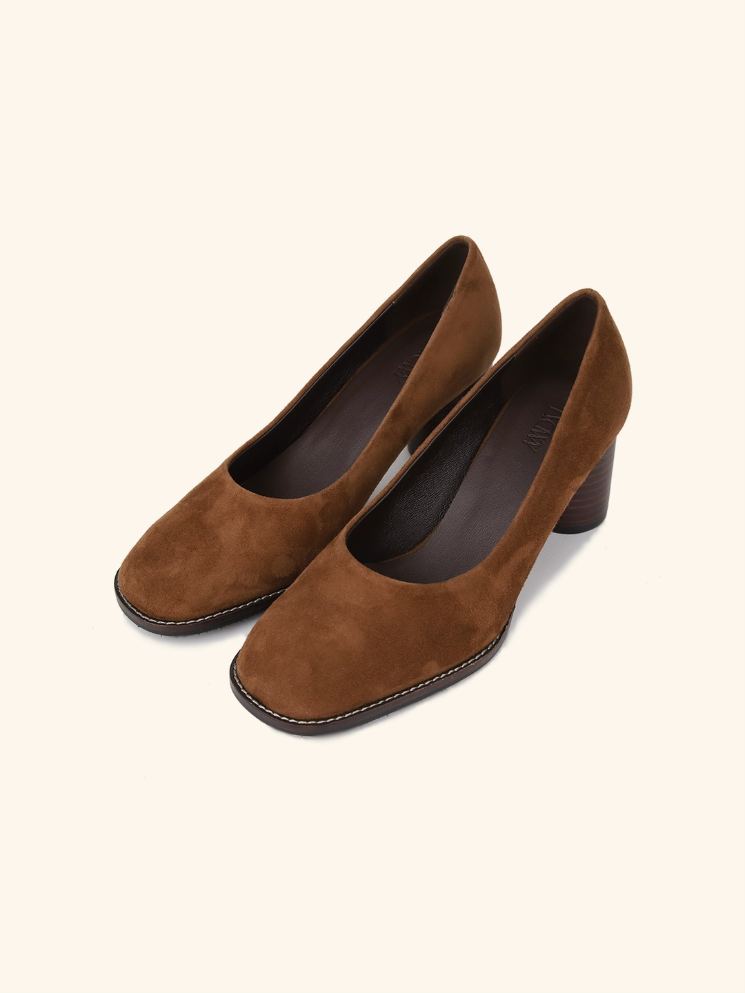 러브듀이 WELT pumps / 모카스웨이드 상품 이미지 3