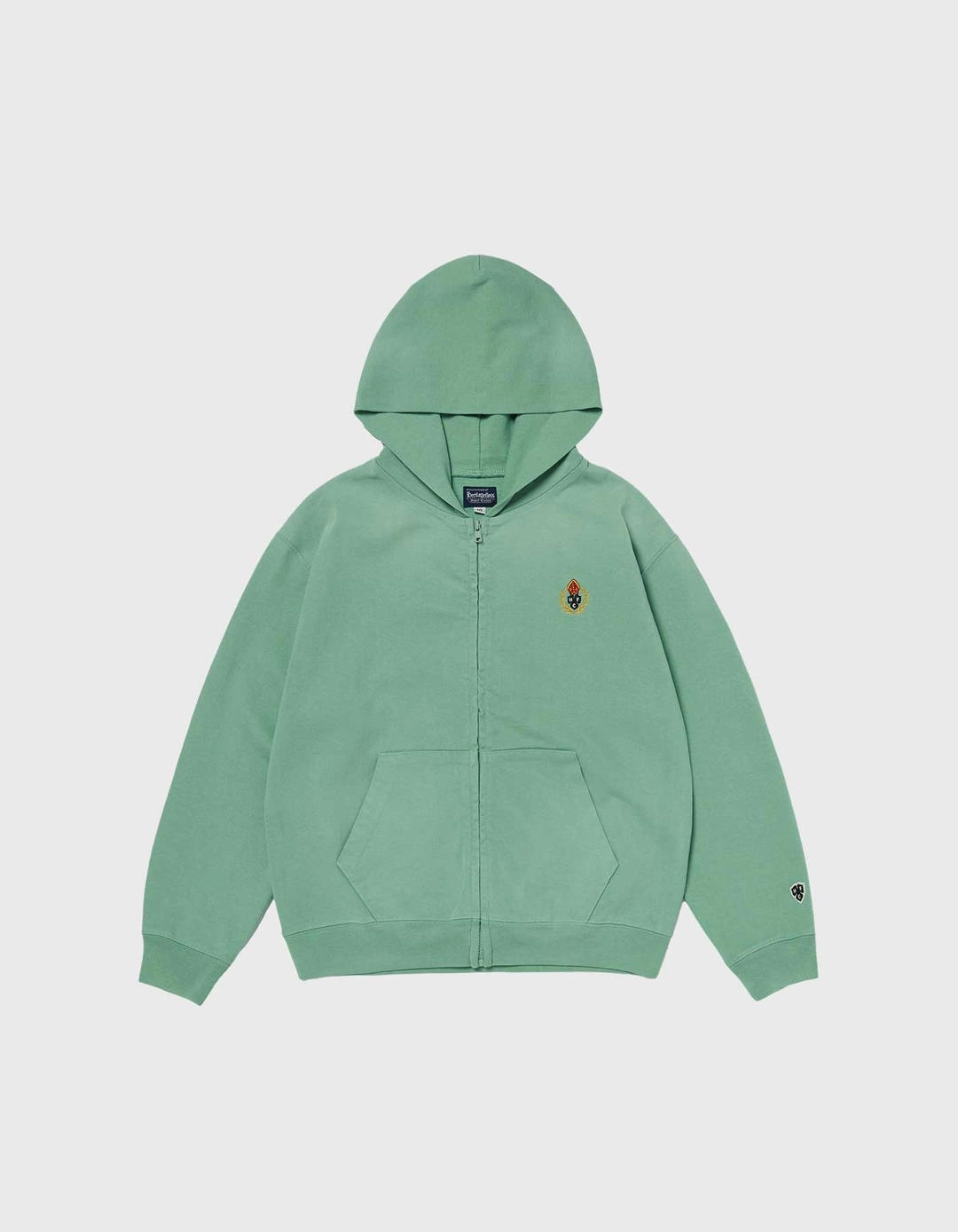 헤리티지플로스 CHILDREN VTG WASHED 10S ZIP-UP HOODIE / Jade 상품 이미지 1