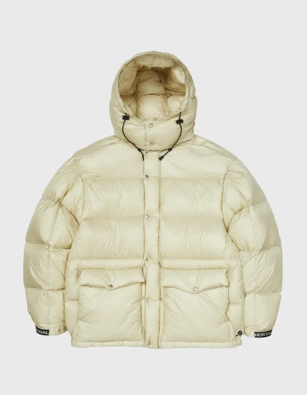 RIPSTOP GOOSE DOWN PARKA / Ivory