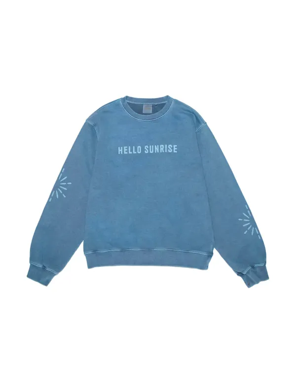 Ethnic Symbol Sweatshirt_Teal
