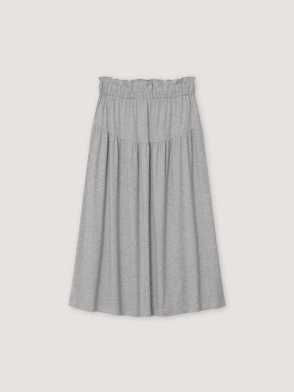 [3rd] Stay Maxi Skirt - Gray