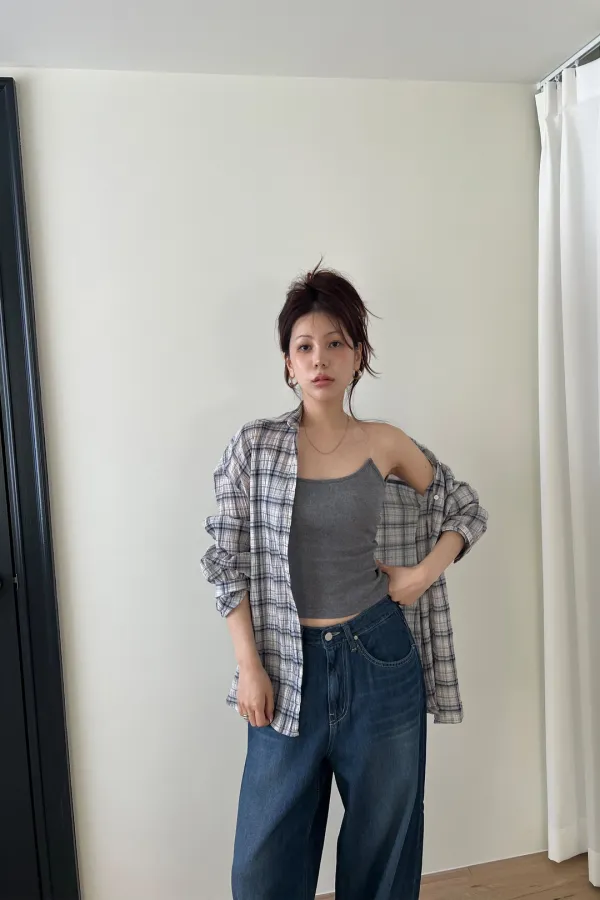 Seersucker Check Shirt
