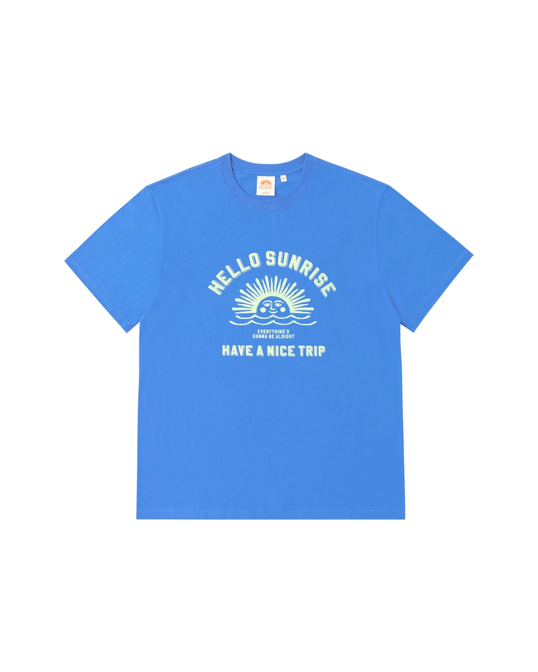 헬로선라이즈 HS VTG Arch Logo Tee_Blue 상품 이미지 2