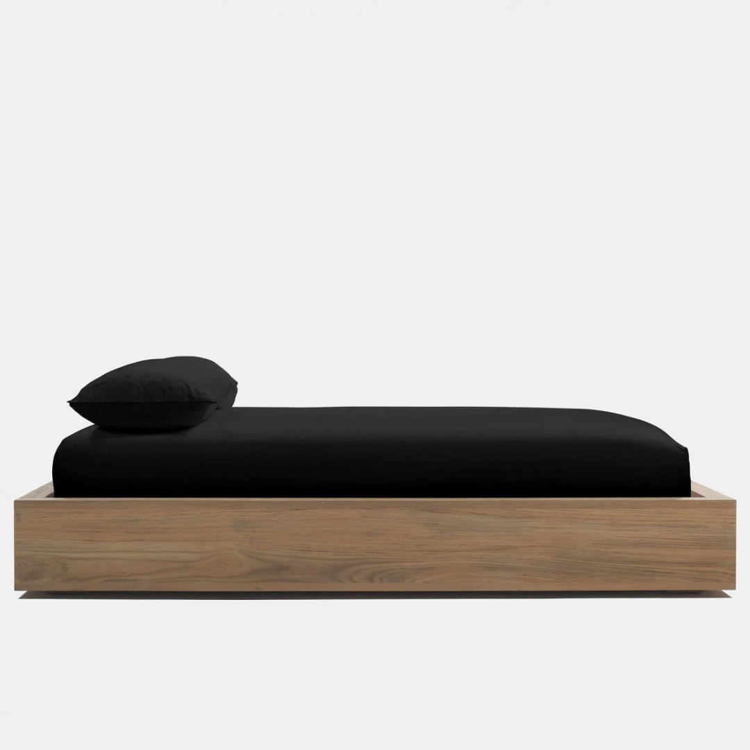 제임스펄스 Brushed Jersey Fitted Sheet - Black 상품 이미지 1