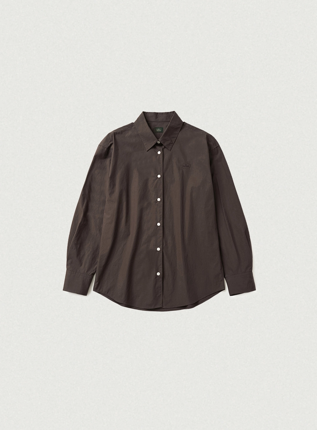 더바넷 Dain Cotton Shirt_Brown 상품 이미지 1
