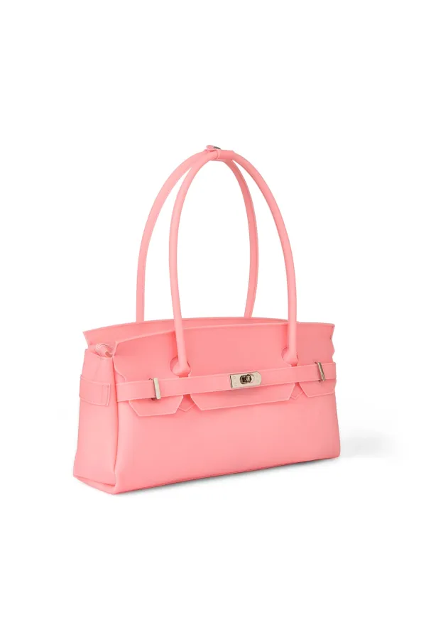 [카드지갑 증정] JELLY TWO-WAY BAG IN DEEP PINK