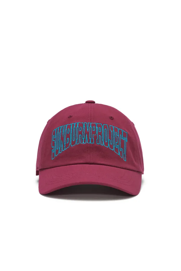 SUNBURN BASIC LOGO CAP, MAGENTA