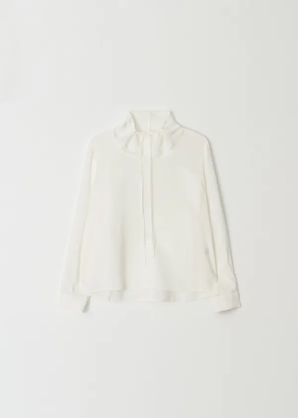 Neck string blouse