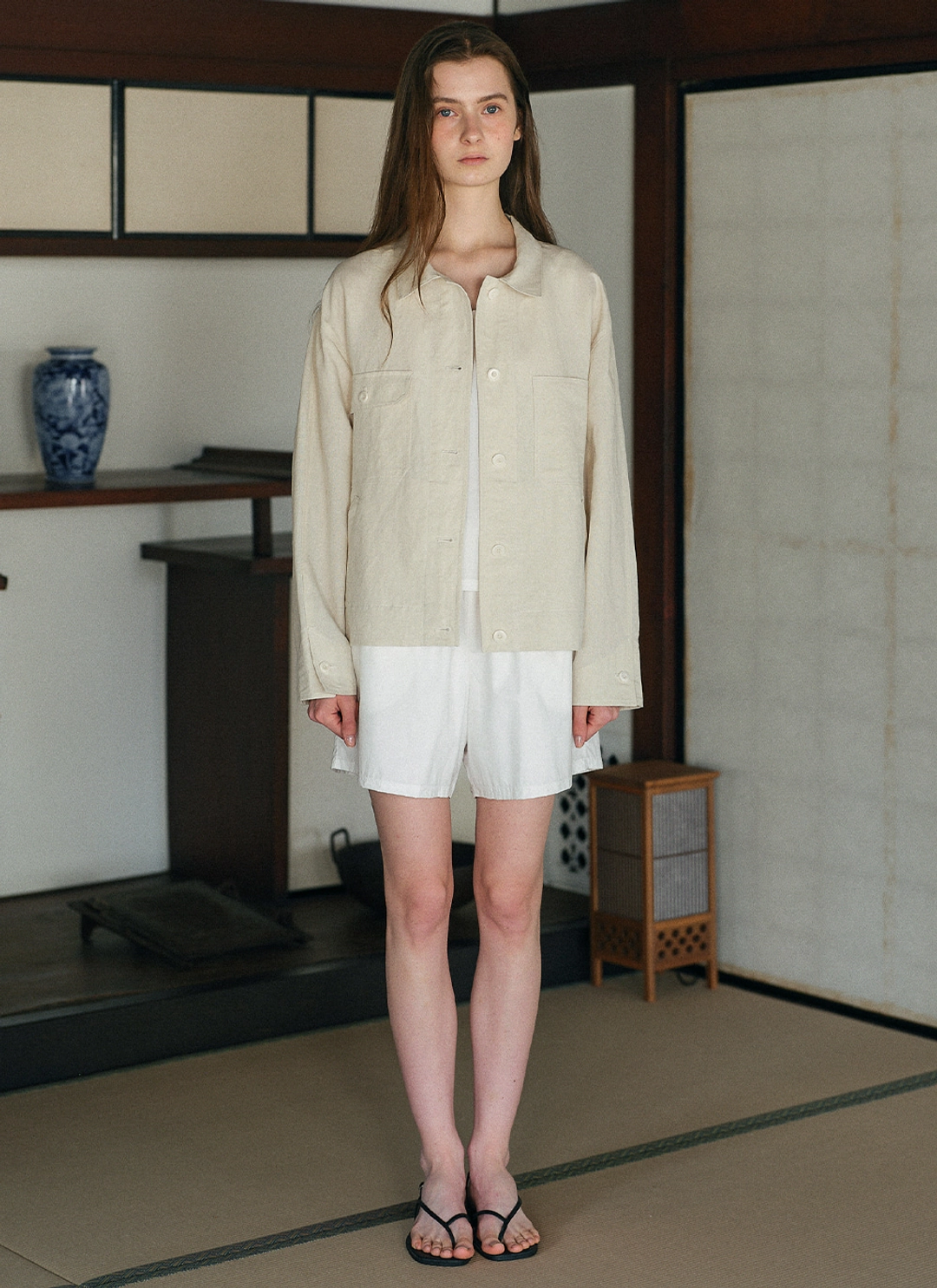 르닐 Nina Shorts (Ivory) 상품 이미지 1