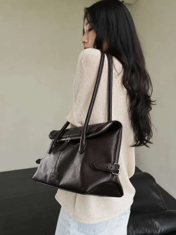 Marmeldi Bag [Deep Brown] - Belt