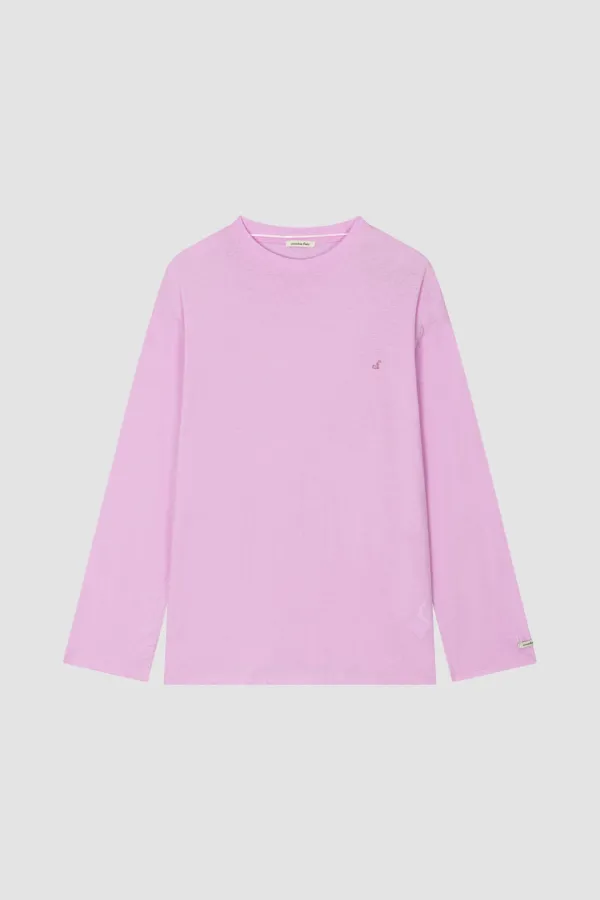 SUMMER LONG SLEEVE T-SHIRT_FUCHSIA PINK